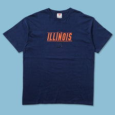 Vintage Nike Illinois T-Shirt XLarge 