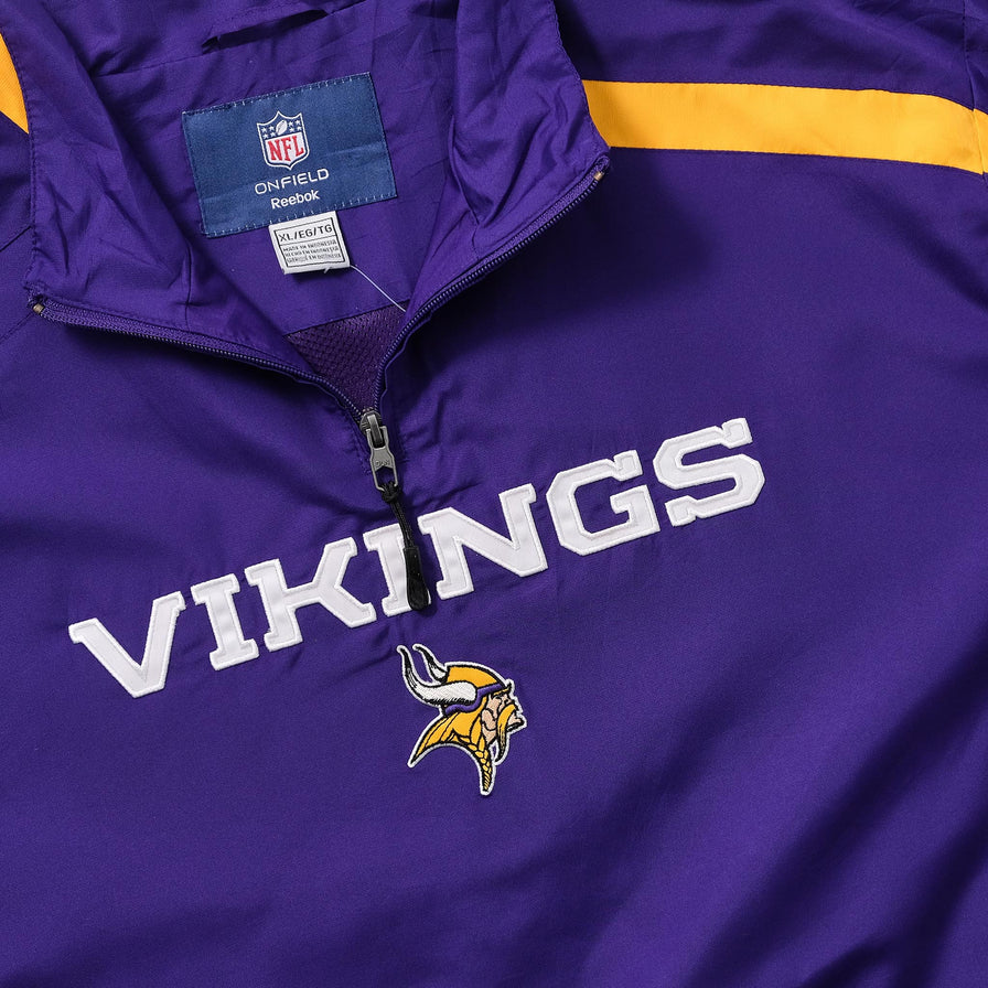 Vintage Reebok Minnesota Vikiings Windbreaker XXL 