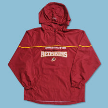 Vintage Reebok Washinton Football Windbreaker Medium 
