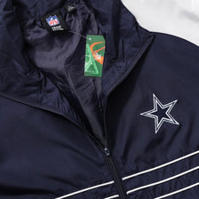 Vintage Reebok Dallas Cowboys Track Jacket Large 