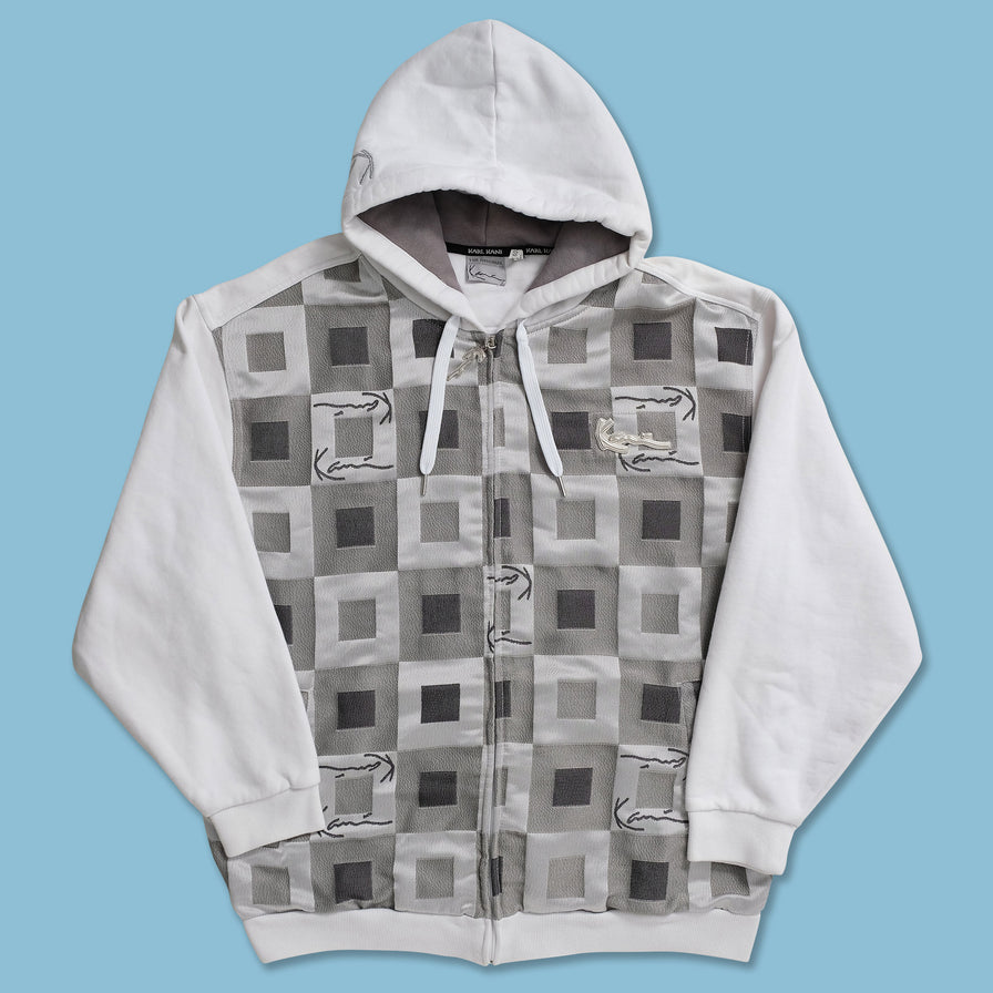 Y2K Karl Kani Zip Hoody XLarge Double Double Vintage