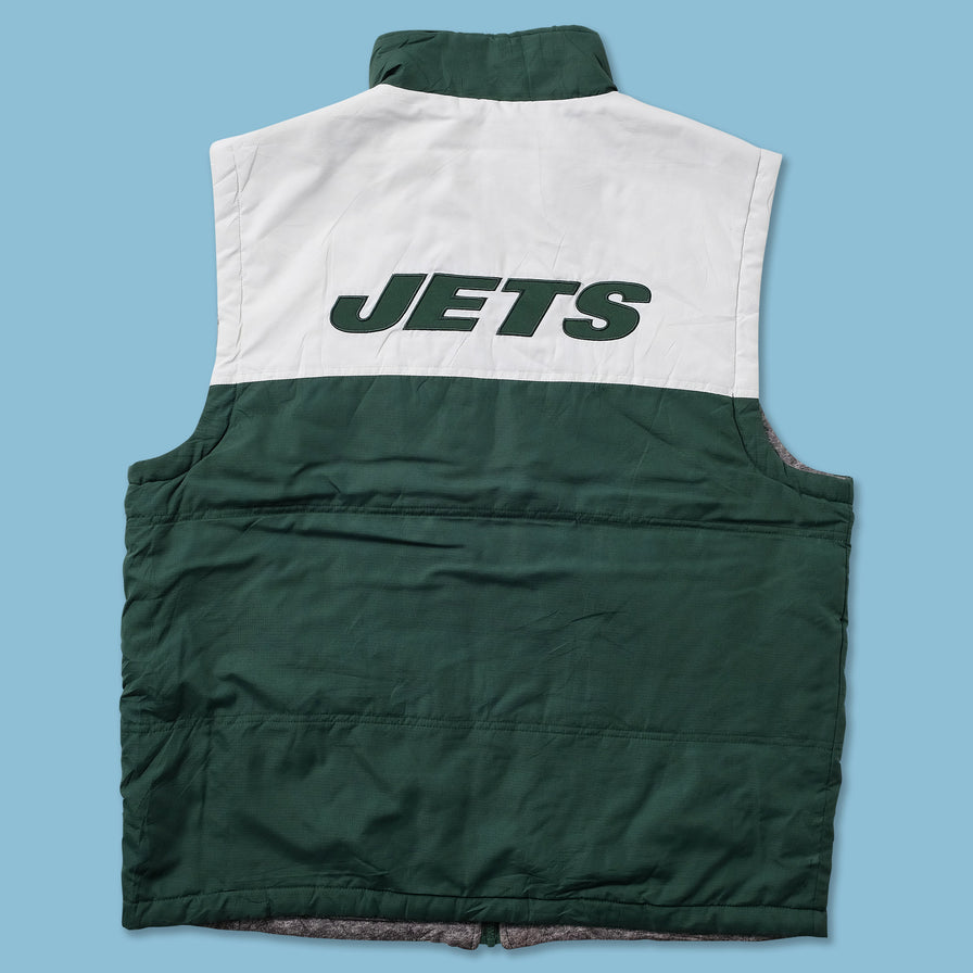 New York Jets Light Puffer Vest XLarge 