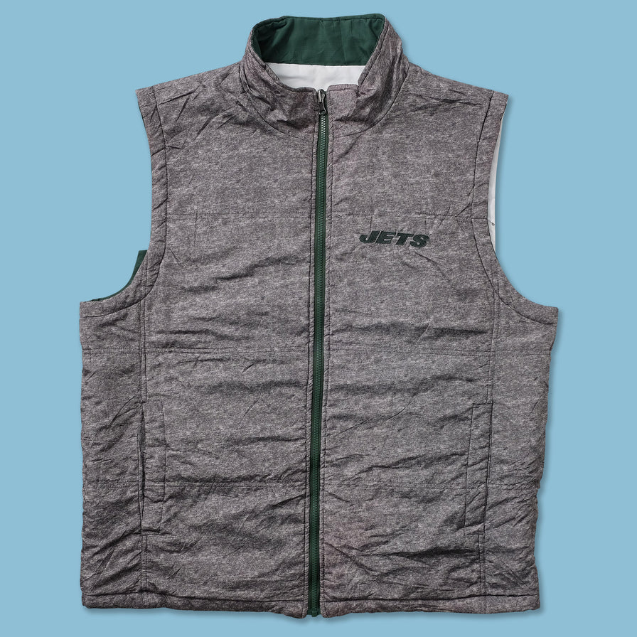 New York Jets Light Puffer Vest XLarge 