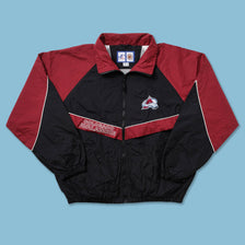 Vintage Colorado Avalanche Track Jacket Large 