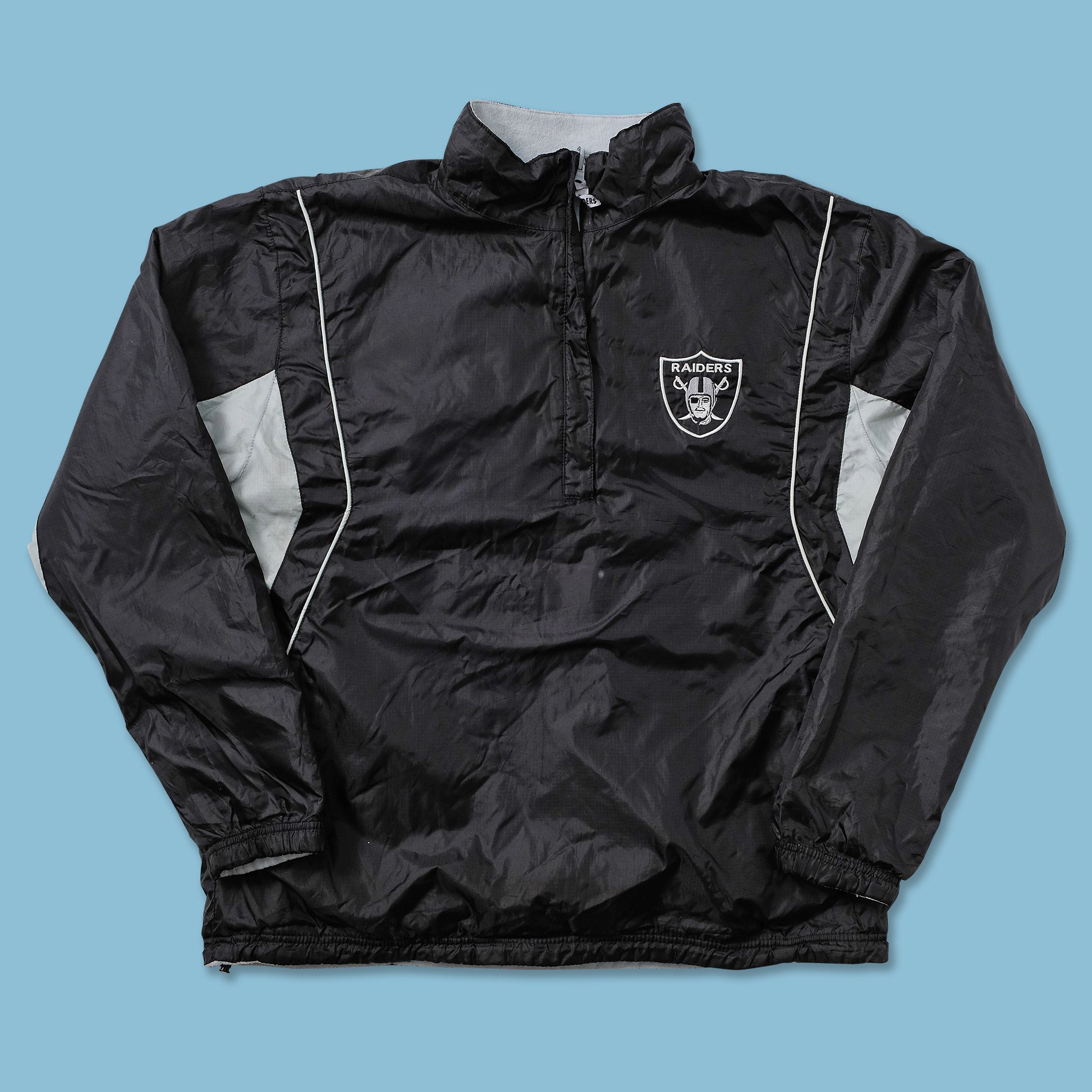 Oakland Raiders Windbreaker Large | Double Double Vintage