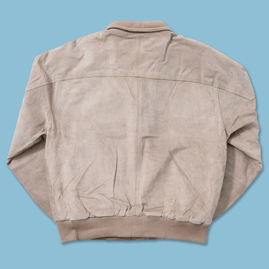 Vintage Members Only Suede Leather Jacket Medium 