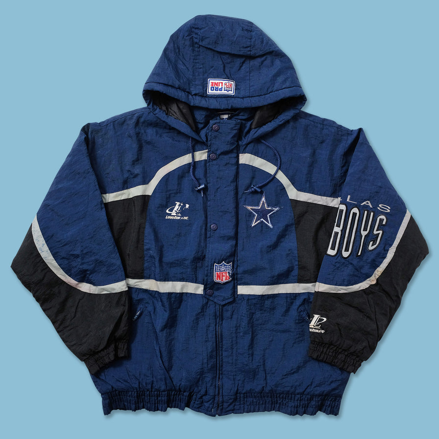 Vintage Dallas Cowboys Padded Jacket Large 