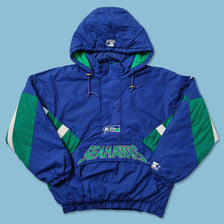 Vintage Starter Seattle Seahawks Anorak Large 