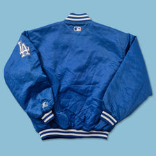 Vintage Starter Los Angeles Dodgers Satin Bomber Jacket XLarge 