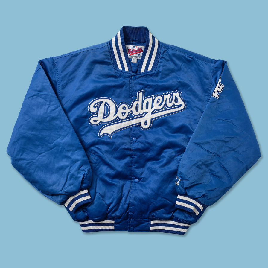 Vintage Starter Los Angeles Dodgers Satin Bomber Jacket XLarge 