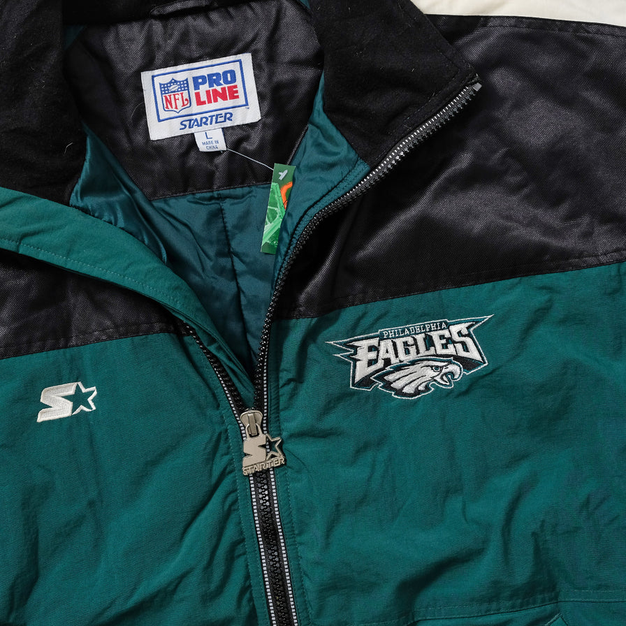 Vintage Starter Philadelphia Eagles Padded Jacket Large 