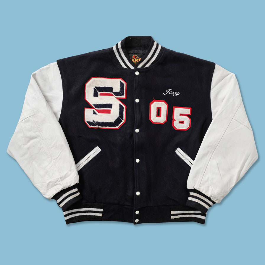 Vintage College Varsity Jacket XXL 