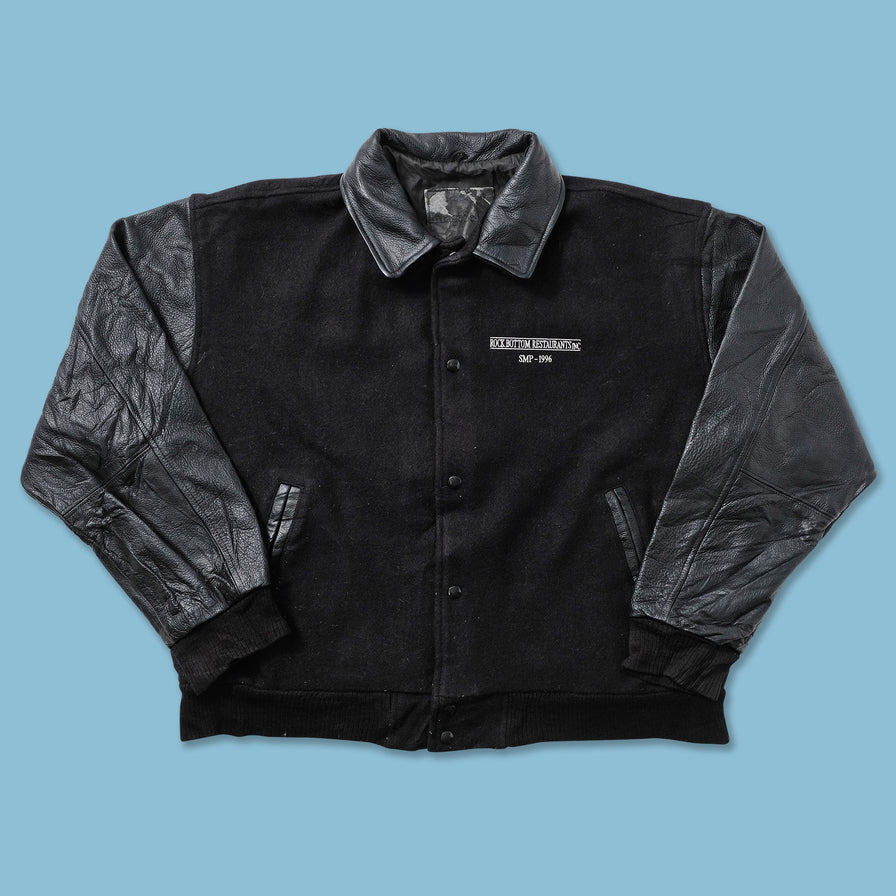 1996 Rock Bottom Restaurant Varsity Jacket Large 