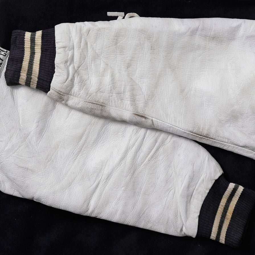 Toronto Royals Wool Leather Varsity Jacket Large 