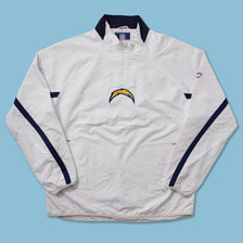 Vintage Reebok San Diego Chargers Windbreaker Large 