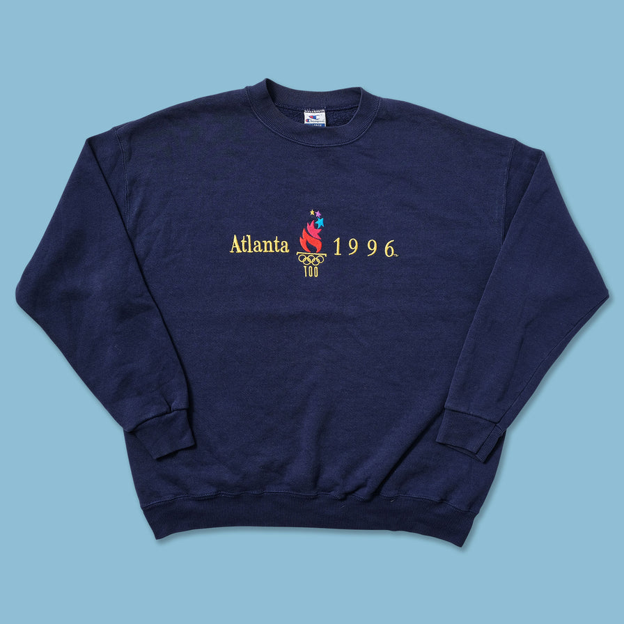 1996 Champion Atlanta Olympics Sweater XLarge