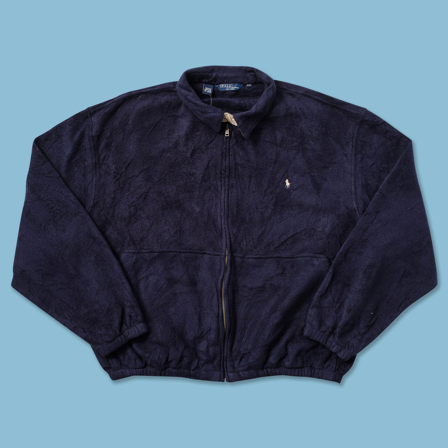 Vintage Polo Ralph Lauren Fleece Jacket XLarge - Double Double Vintage
