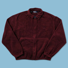 Vintage Polo Ralph Lauren Fleece Jacket Large - Double Double Vintage