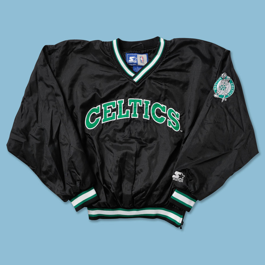 Vintage Starter Boston Celtics Windbreaker Medium - Double Double Vintage