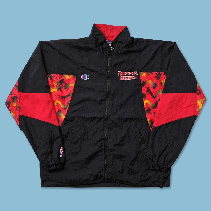 Vintage Champion Atlanta Hawks Track Jacket Medium - Double Double Vintage