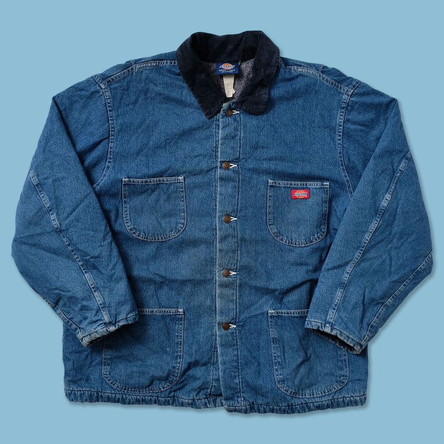 Vintage Dickies Padded Denim Jacket XXL - Double Double Vintage
