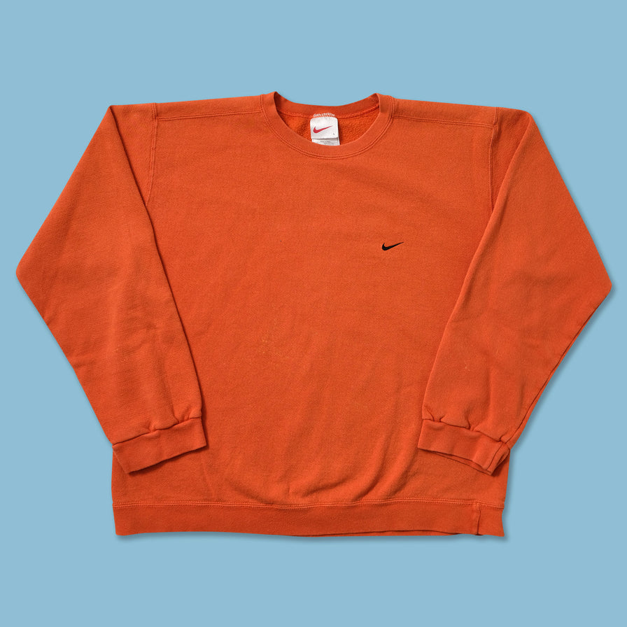 Vintage Nike Mini Swoosh Sweater Large - Double Double Vintage