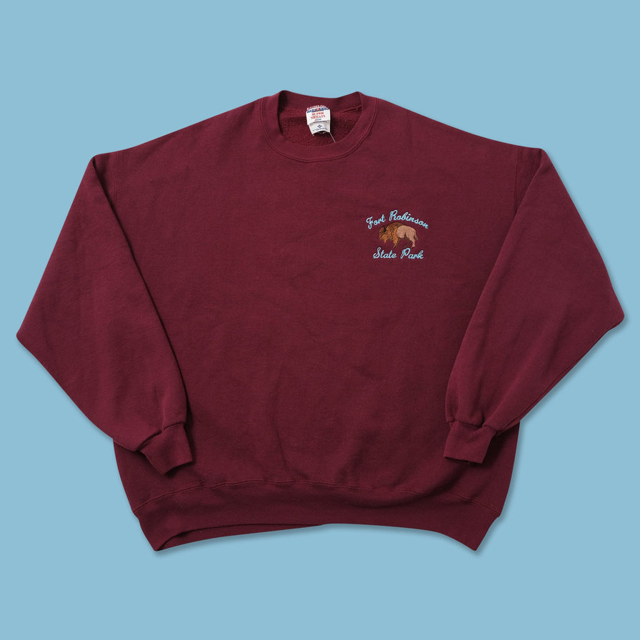 Vintage Fort Robinson State Park Sweater XXLarge 