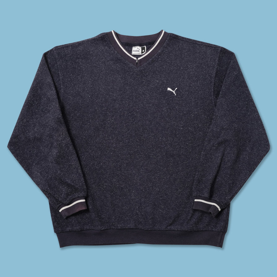 Vintage Puma Fleece Sweater Medium 
