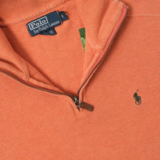 Polo Ralph Lauren Q-Zip Knit Sweater Small 