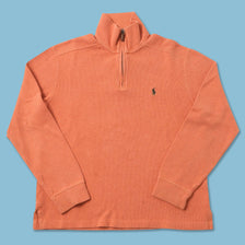 Polo Ralph Lauren Q-Zip Knit Sweater Small 