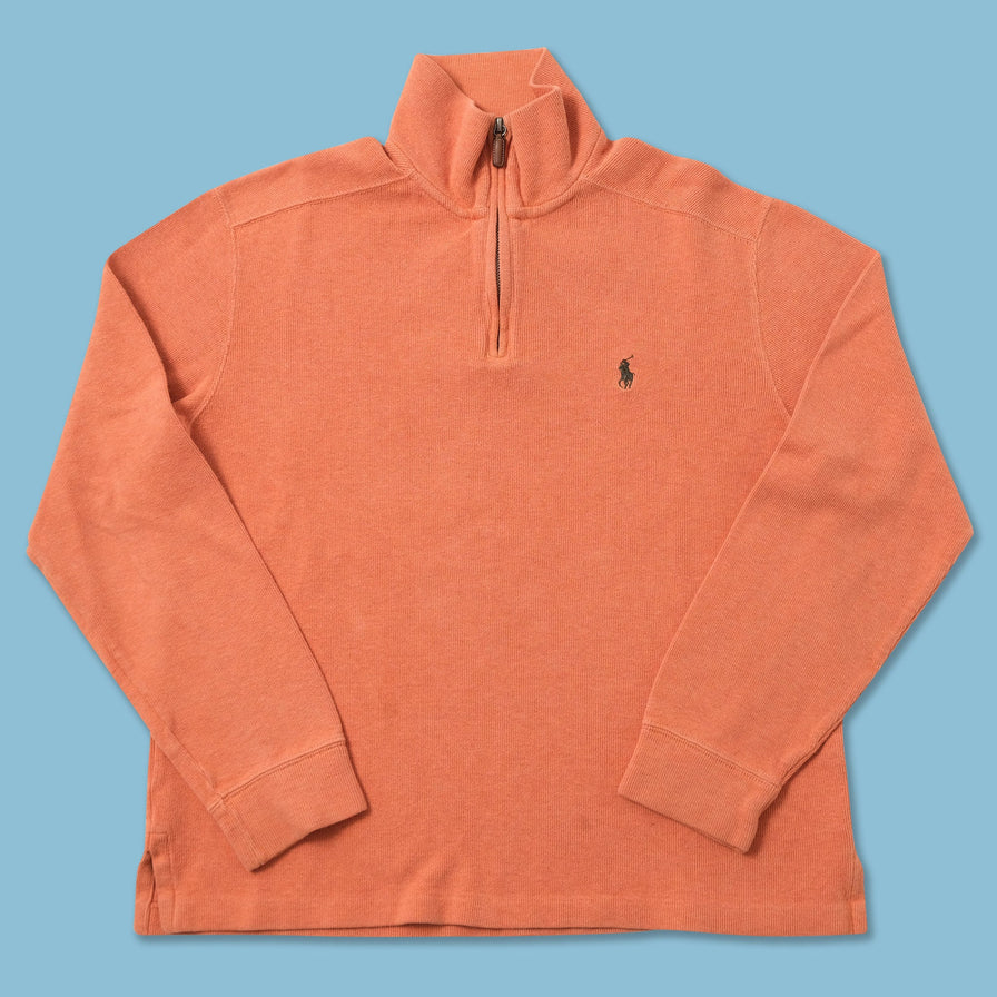 Polo Ralph Lauren Q-Zip Knit Sweater Small 