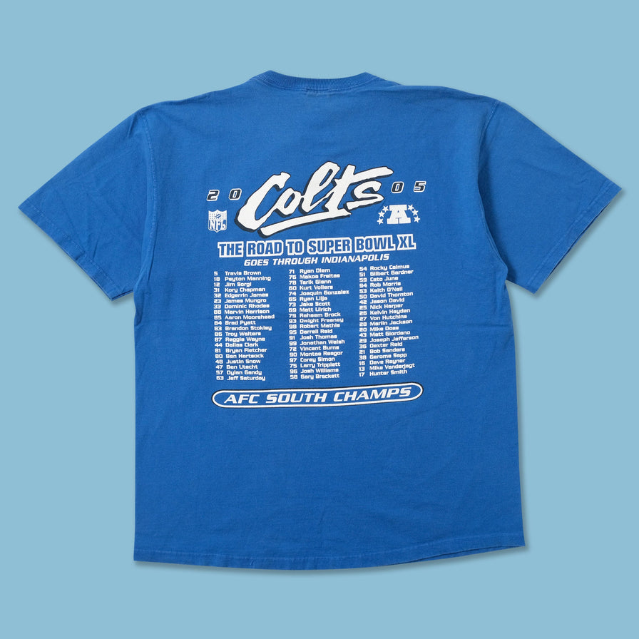 Vintage 2005 Indianapolis Colts T-Shirt XLarge 