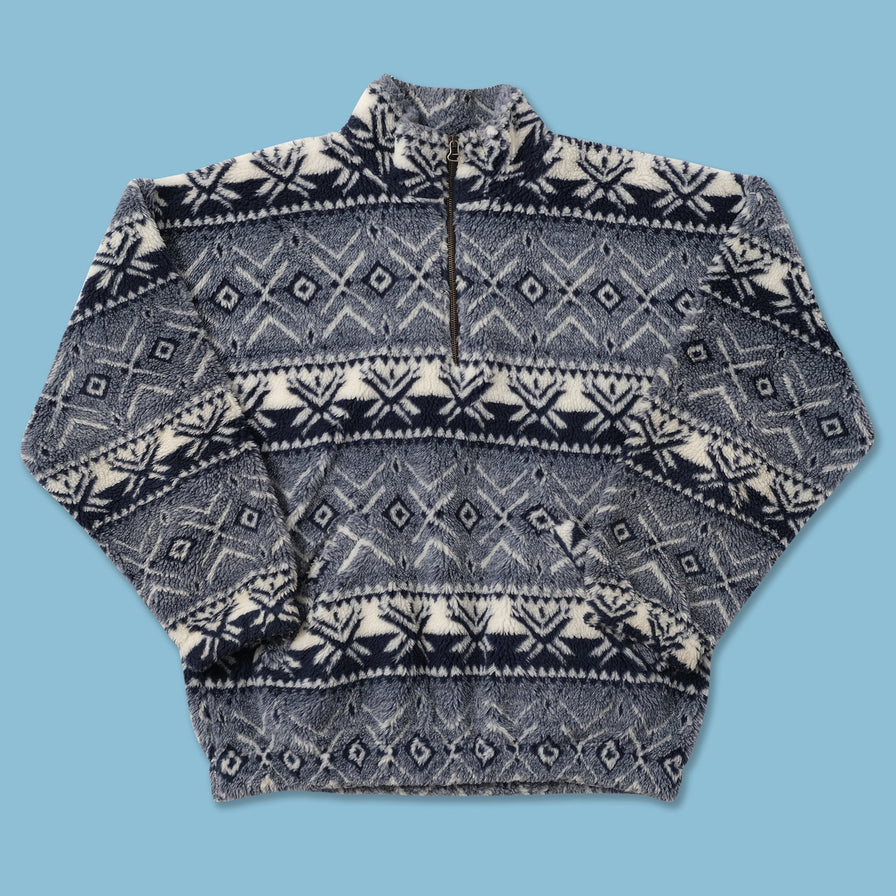 Vintage Q-Zip Fleece Large 