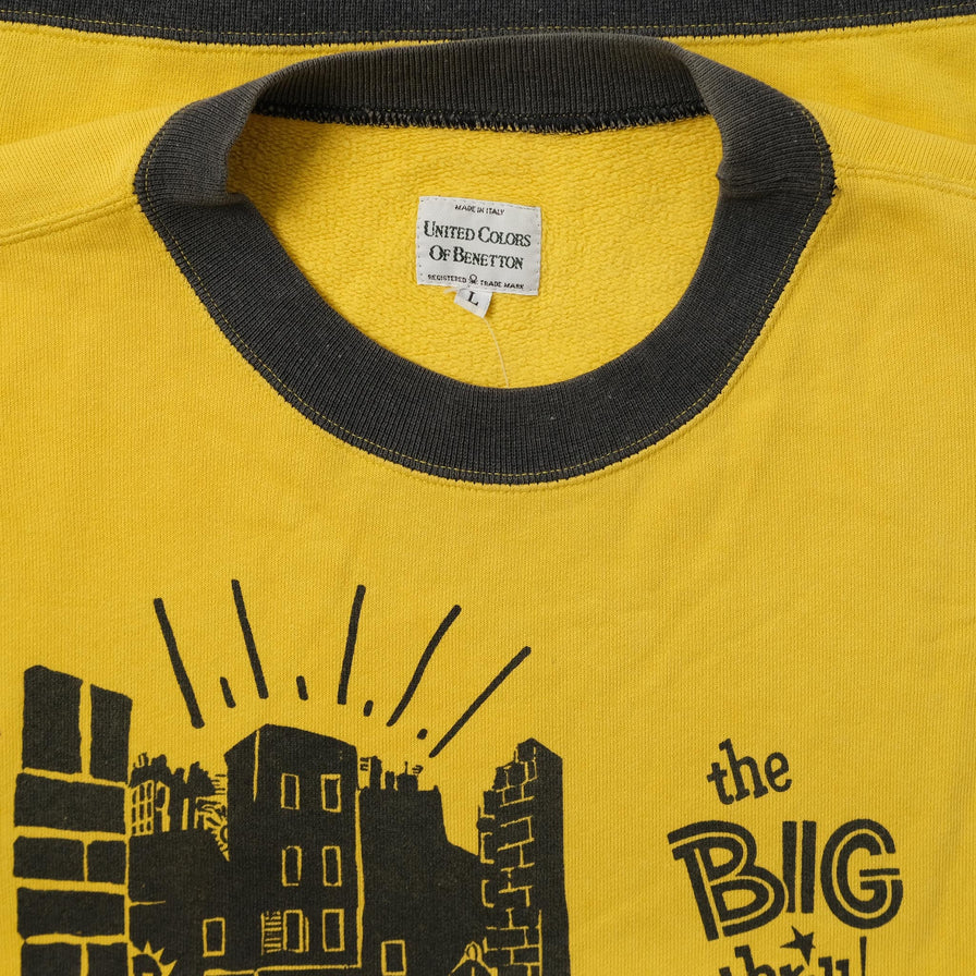 Vintage Benetton The Big Thrill Sweater Large 