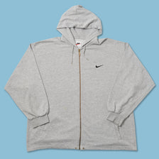 Vintage Nike Hooded Sweater Jacket XXLarge 