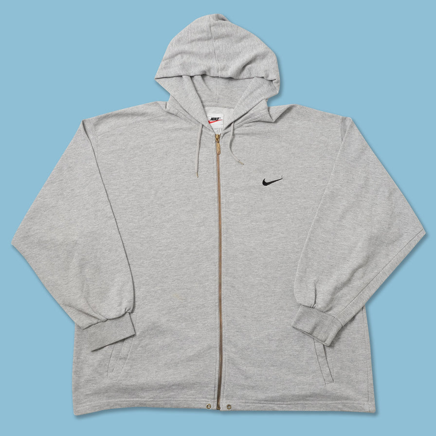 Vintage Nike Hooded Sweater Jacket XXLarge 