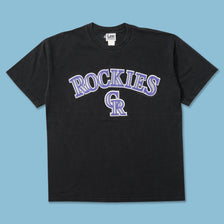 Vintage 2001 Colorado Rockies T-Shirt Large 