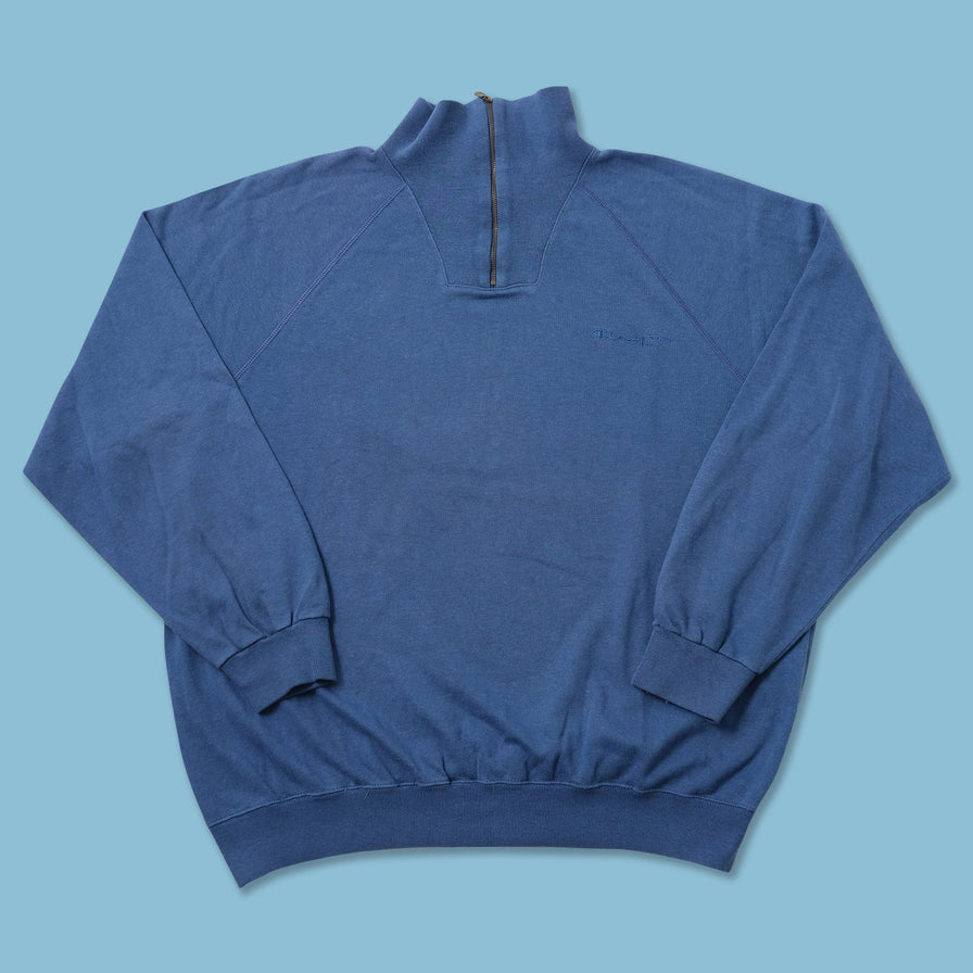 Vintage Champion Q-Zip Sweater XLarge 