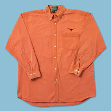Vintage Cotton Long Sleeve Shirt XLarge 