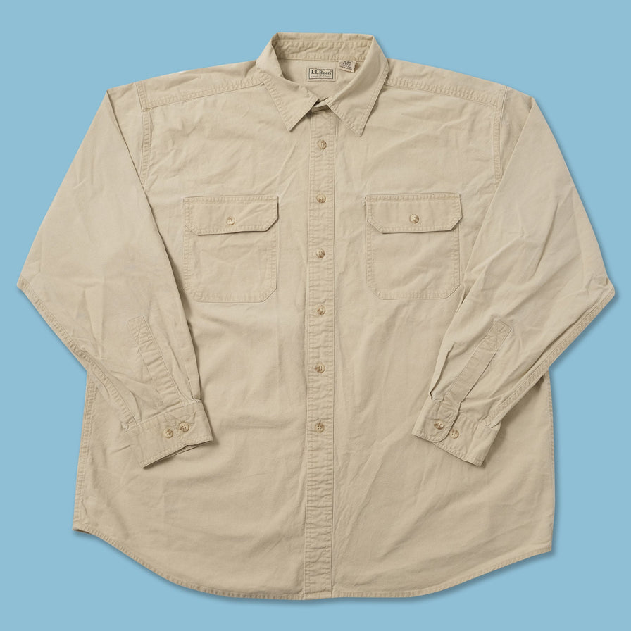 Vintage L.L. Bean Long Sleeve Shirt XLarge 
