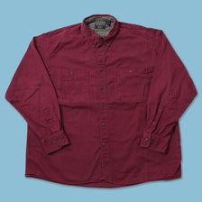 Vintage Cotton Long Sleeve Shirt XLarge 