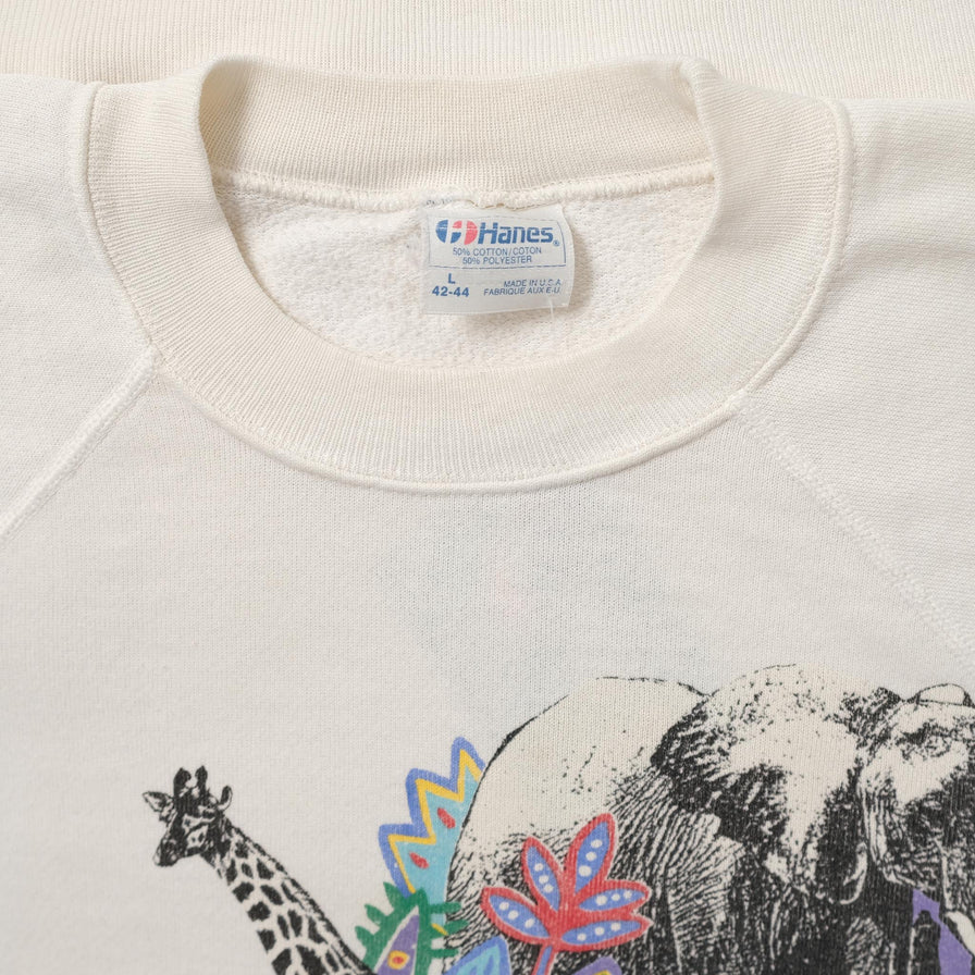 Vintage San Diego Zoo Sweater Medium 