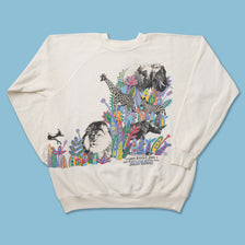 Vintage San Diego Zoo Sweater Medium 