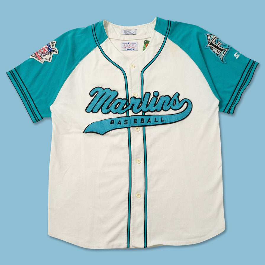 Vintage Starter Florida Marlins Jersey Large 