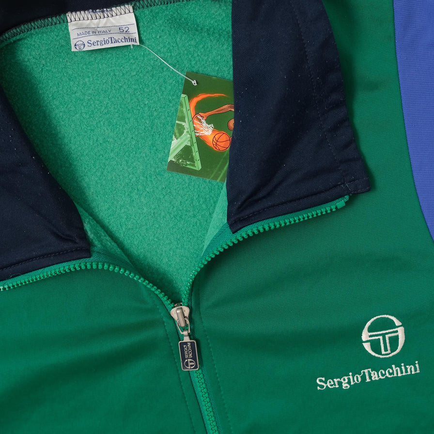 Vintage Sergio Tacchini Track Jacket Large 