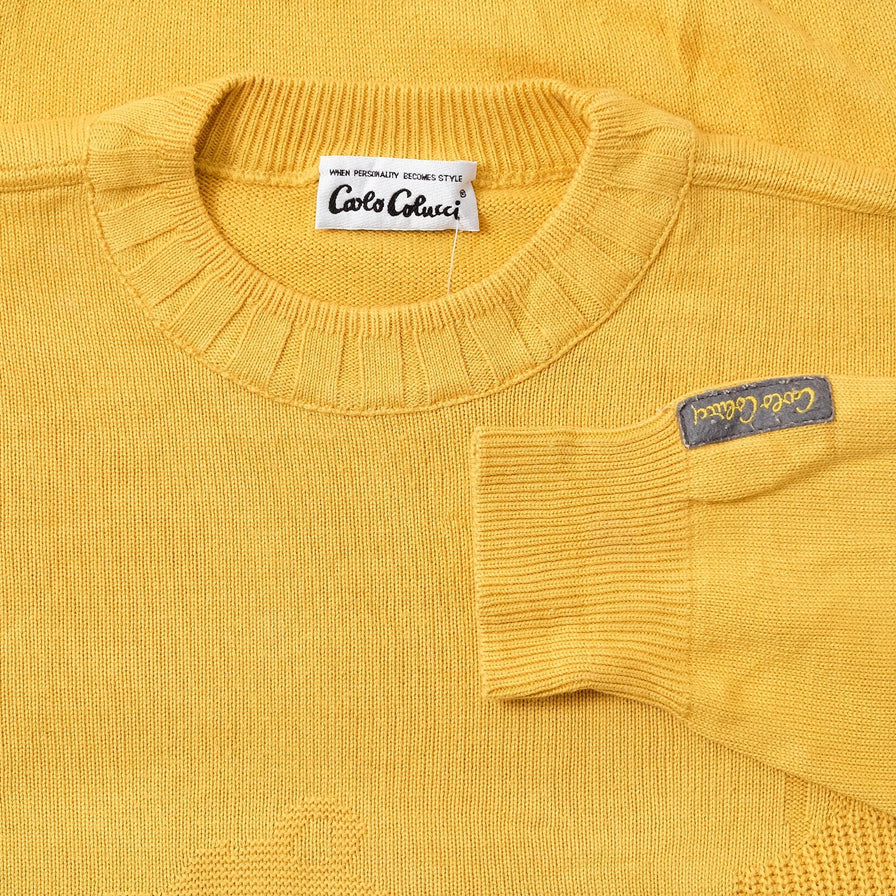 Vintage Carlo Colucci Knit Sweater XLarge 