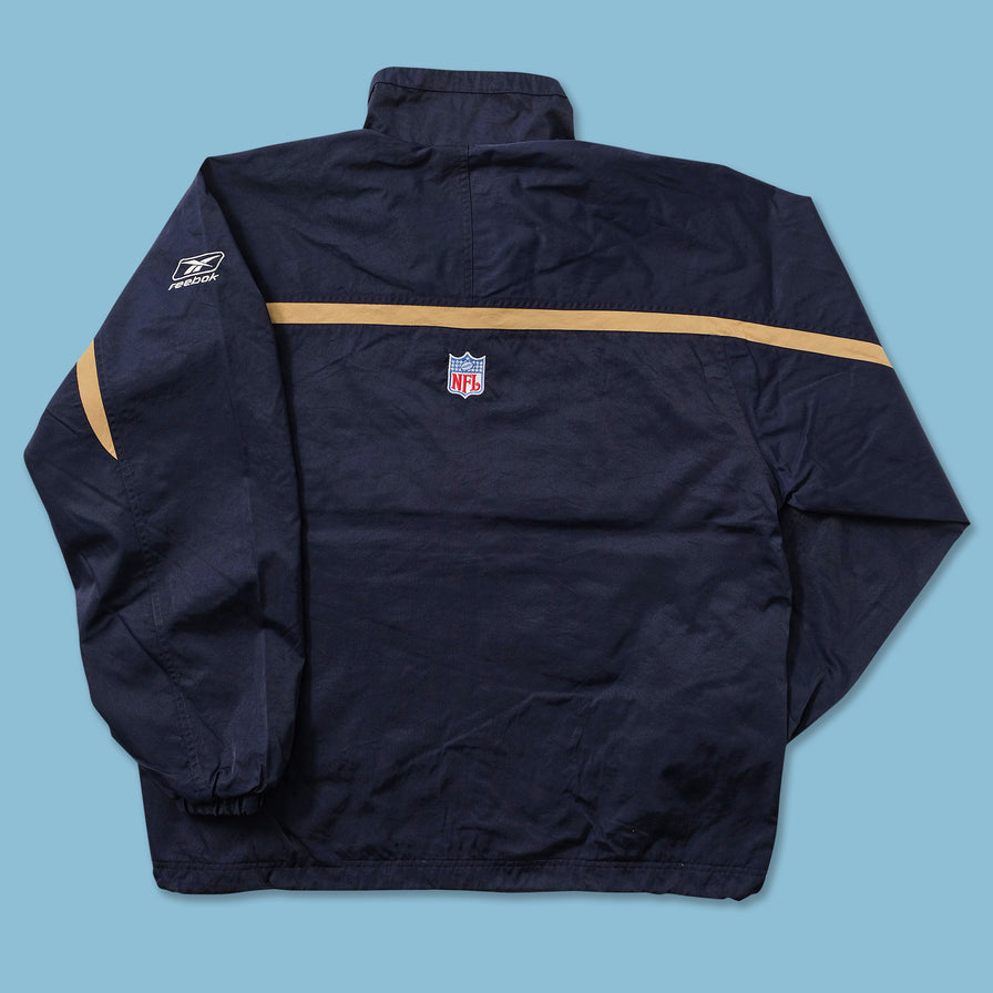 Vintage Reebok St. Louis Rams Light Jacket Large 