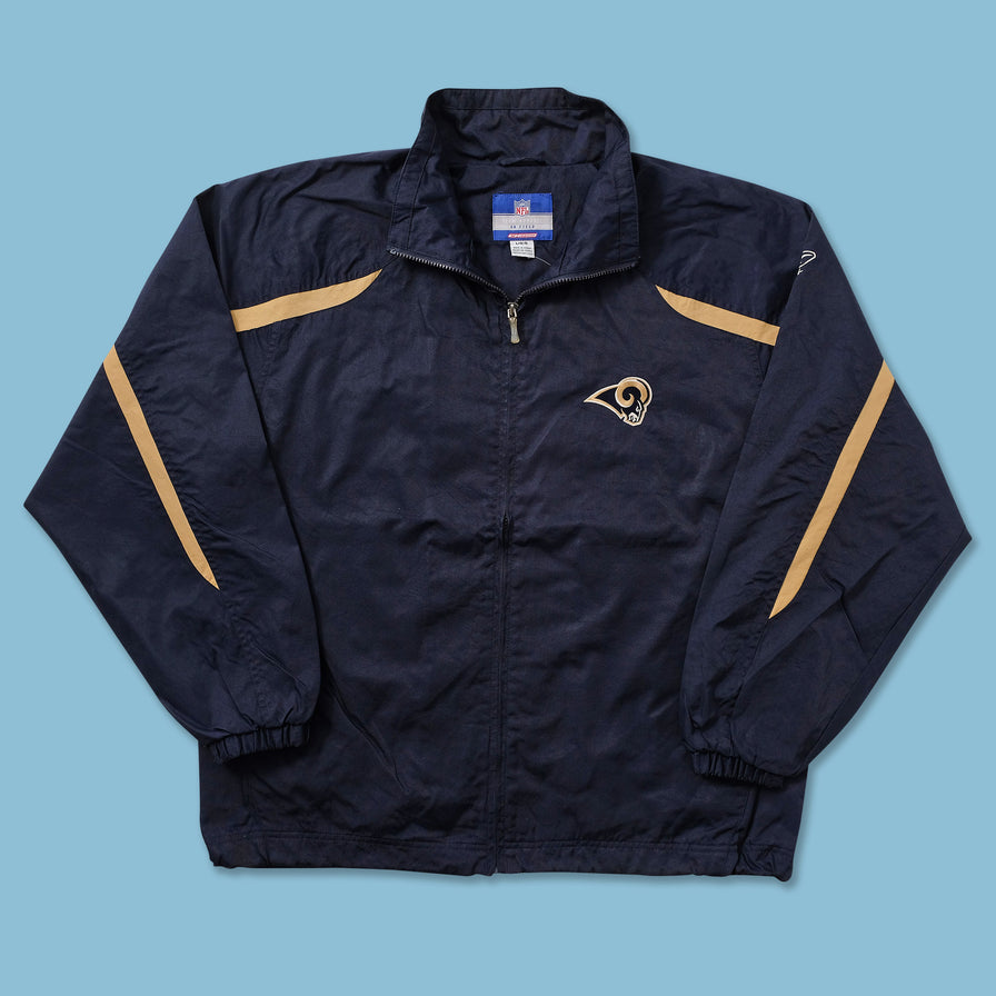 Vintage Reebok St. Louis Rams Light Jacket Large 