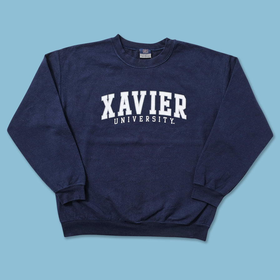 Vintage Xavier University Sweater Large 