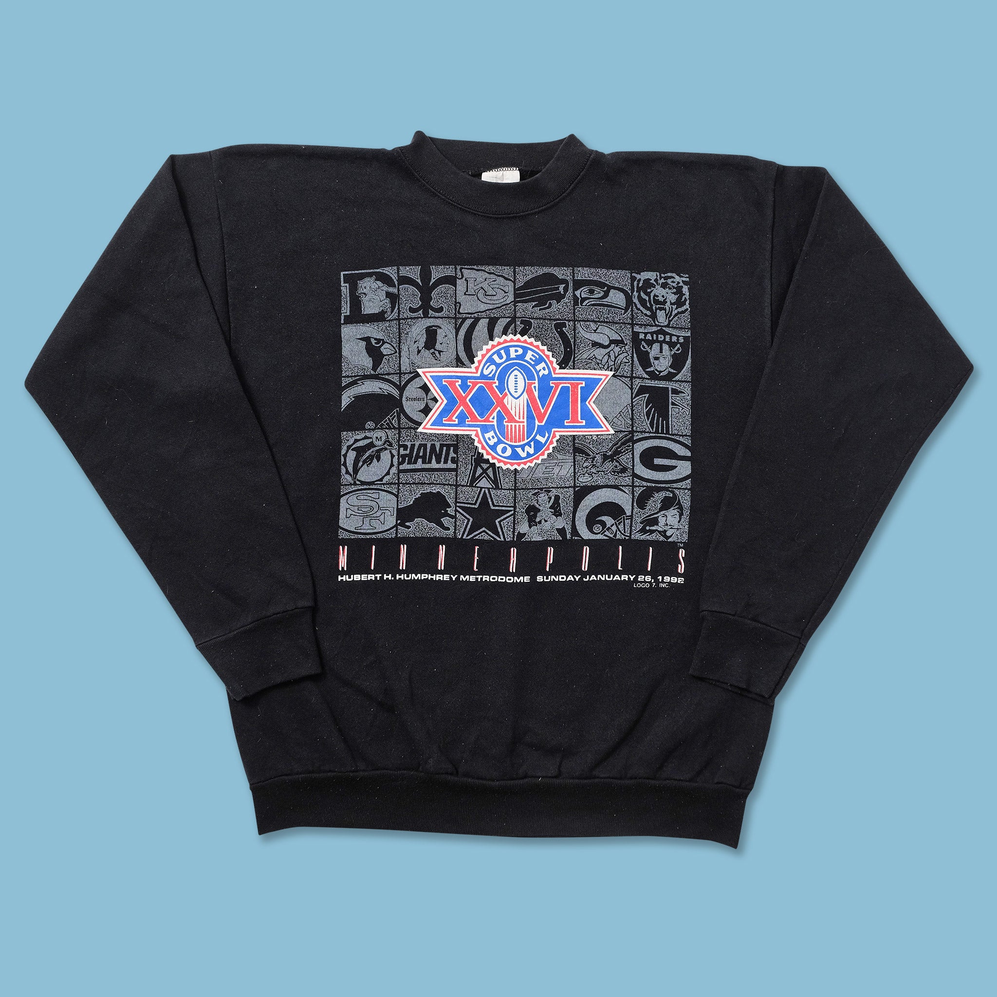 Black Super Bowl Sweatshirt - S – The Marmalade Vintage